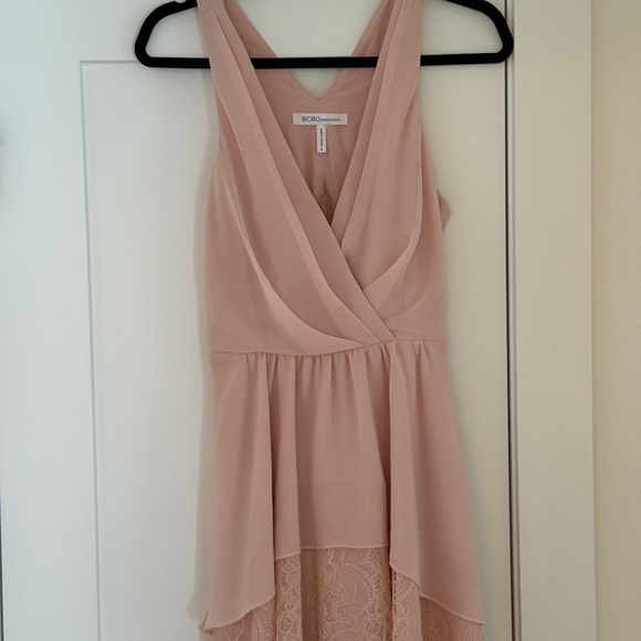BCBGeneration Lace & Cocktail Mini Dress - Picture 1 of 4